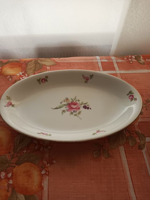 Блюдо,вінтаж, Мейненський букет, Чехословаччина