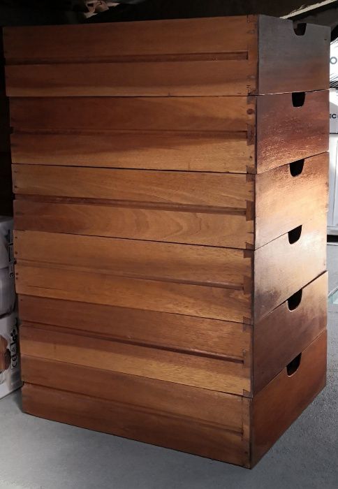 gavetas em madeira