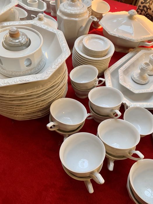 Serwis obiadowy Rosenthal Biała Maria 12 osób 136 elementów Warszawa