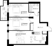 Продаж 2-кімнатної квартири в ЖК Perfect Life, Винники