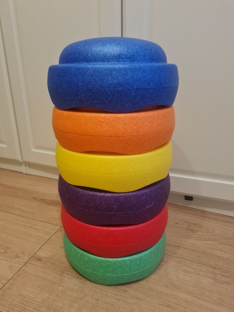 Dyski kamienie balans ścieżka sensoryczna stepping stones