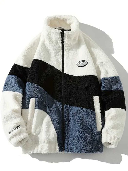 Casaco Fleece Xadrez para Homens