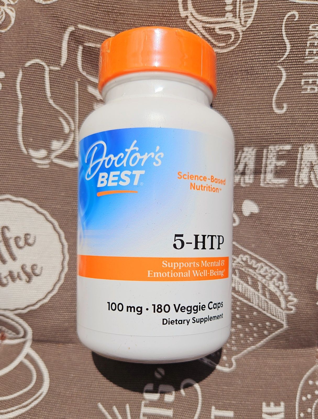 Doctor's Best 5-HTP 5 htp 5 гідрокситриптофан 100 мг 60 180 капсул