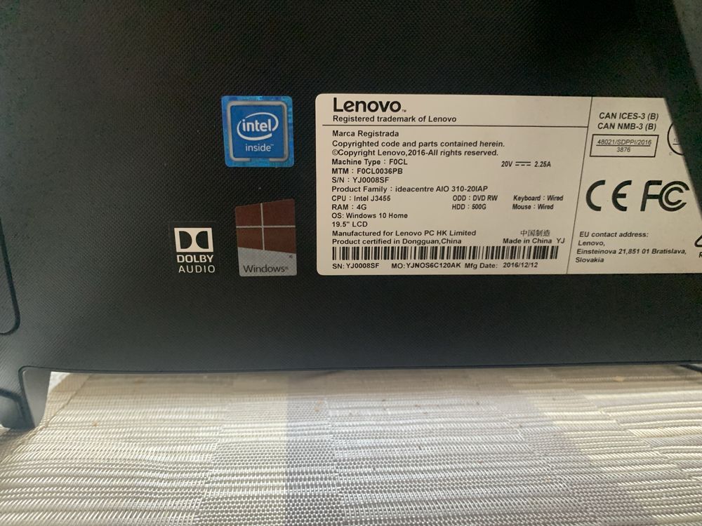 Komputer lenovoi deacentre a310 4/128gb SSD win 10 ZAMIANA