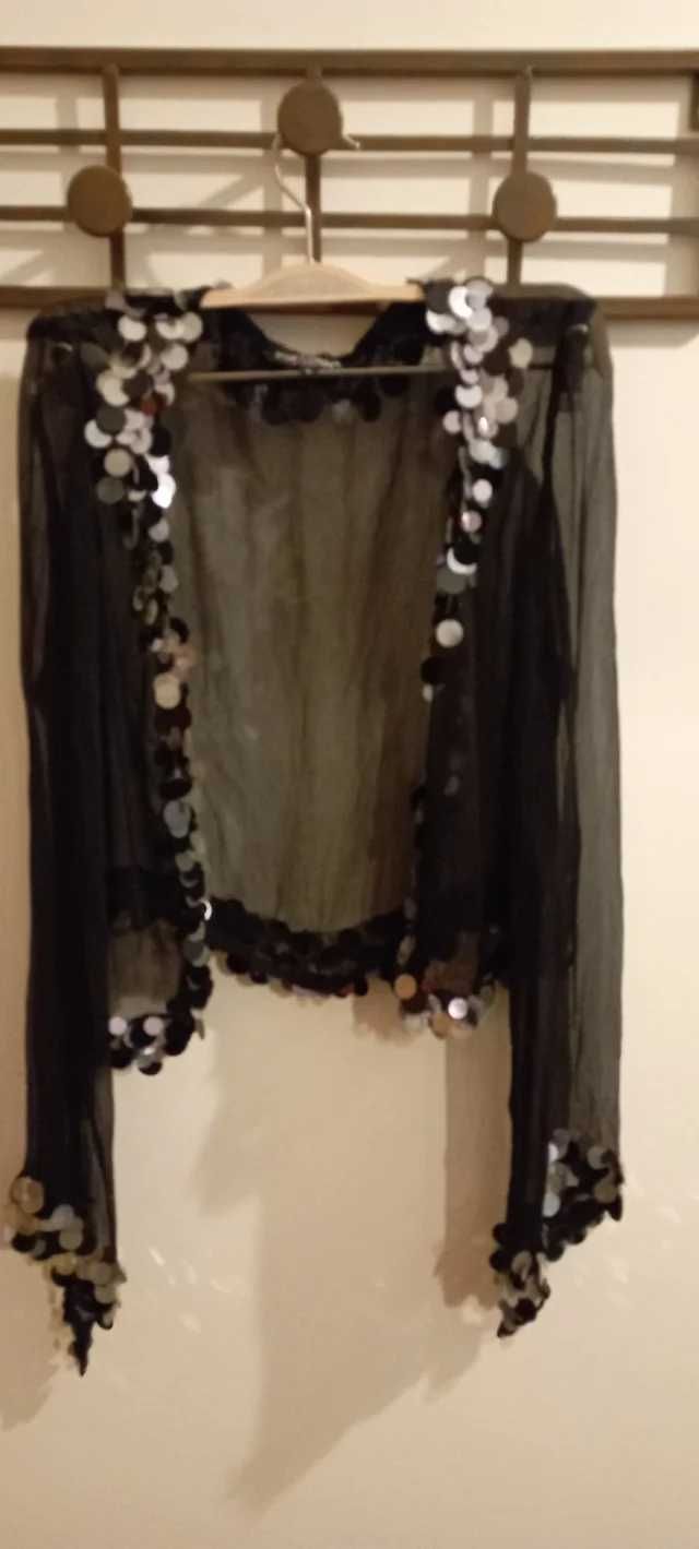 Bolero em Tule Popcorn* Milano L, Como Novo