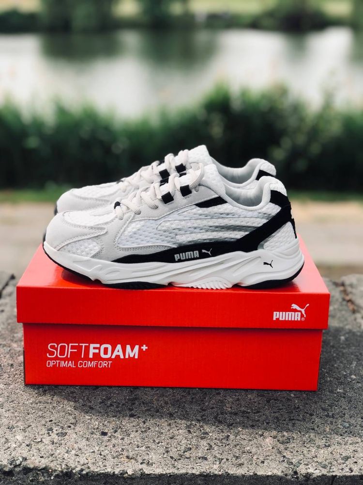 Кроссовки мужские летние Puma Trinomic серые кроссовки Пума триномик