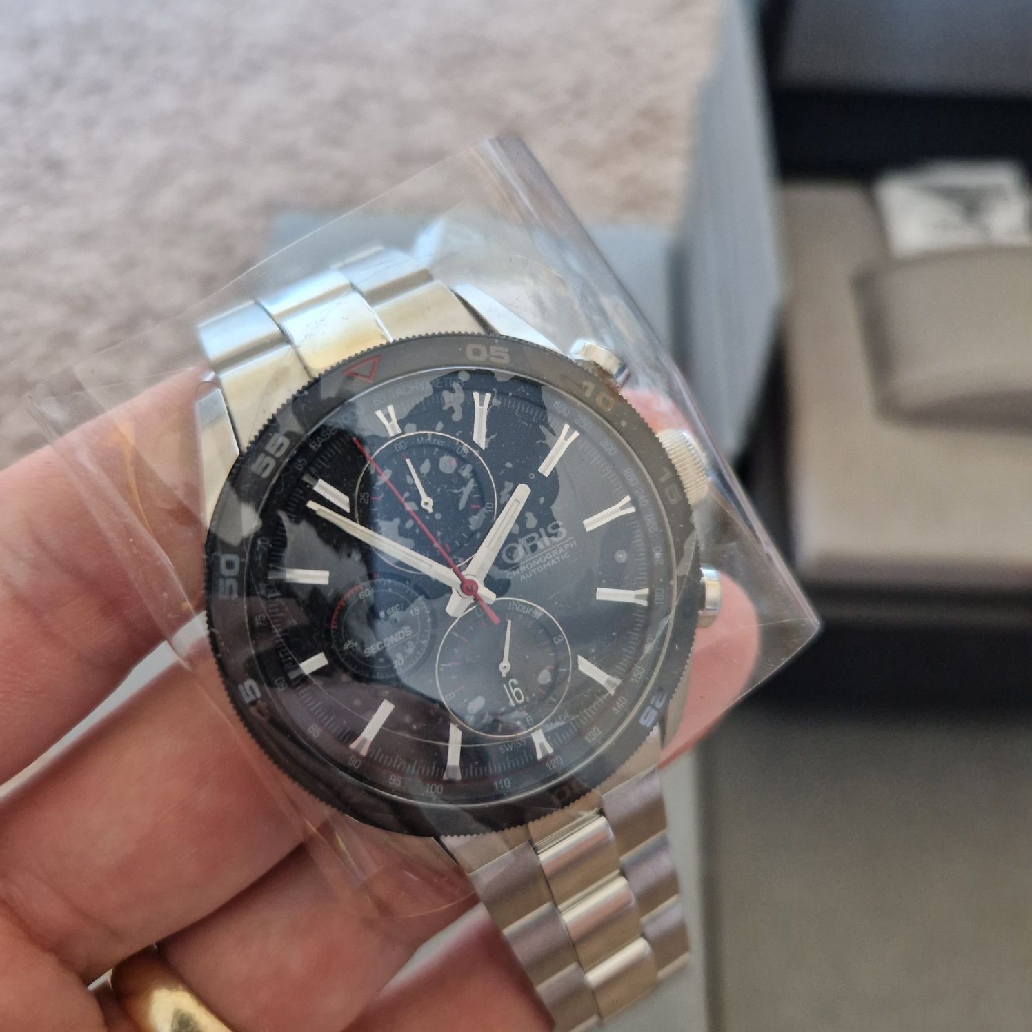 Oris Artix GT Chronograph automat 44 zamiana?