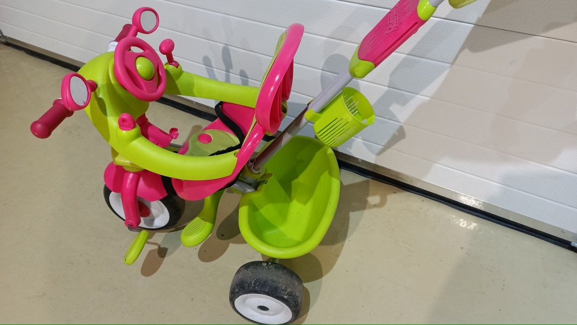 Jeździk dziecięcy trójkołowiec pchacz Smoby Rowerek Baby Driver Comfor