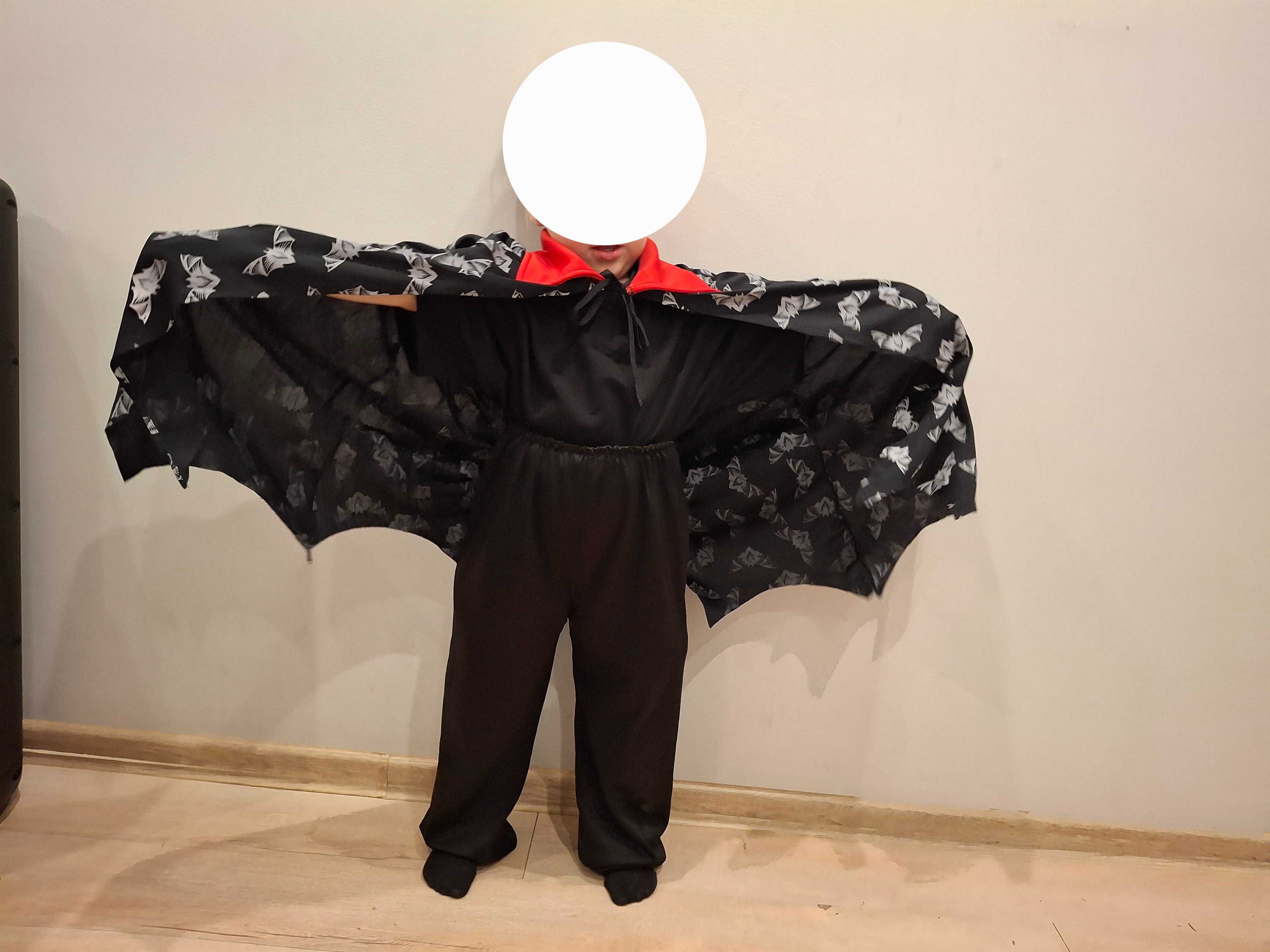 Batman, Wampirek, Dracula, Nietoperz 6-8 Lat Strój, Przebranie