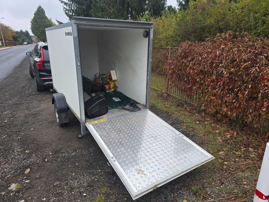 Wynajem przyczepa z najazdem motocykle, quady, rowery, sprzęt ogrodowy