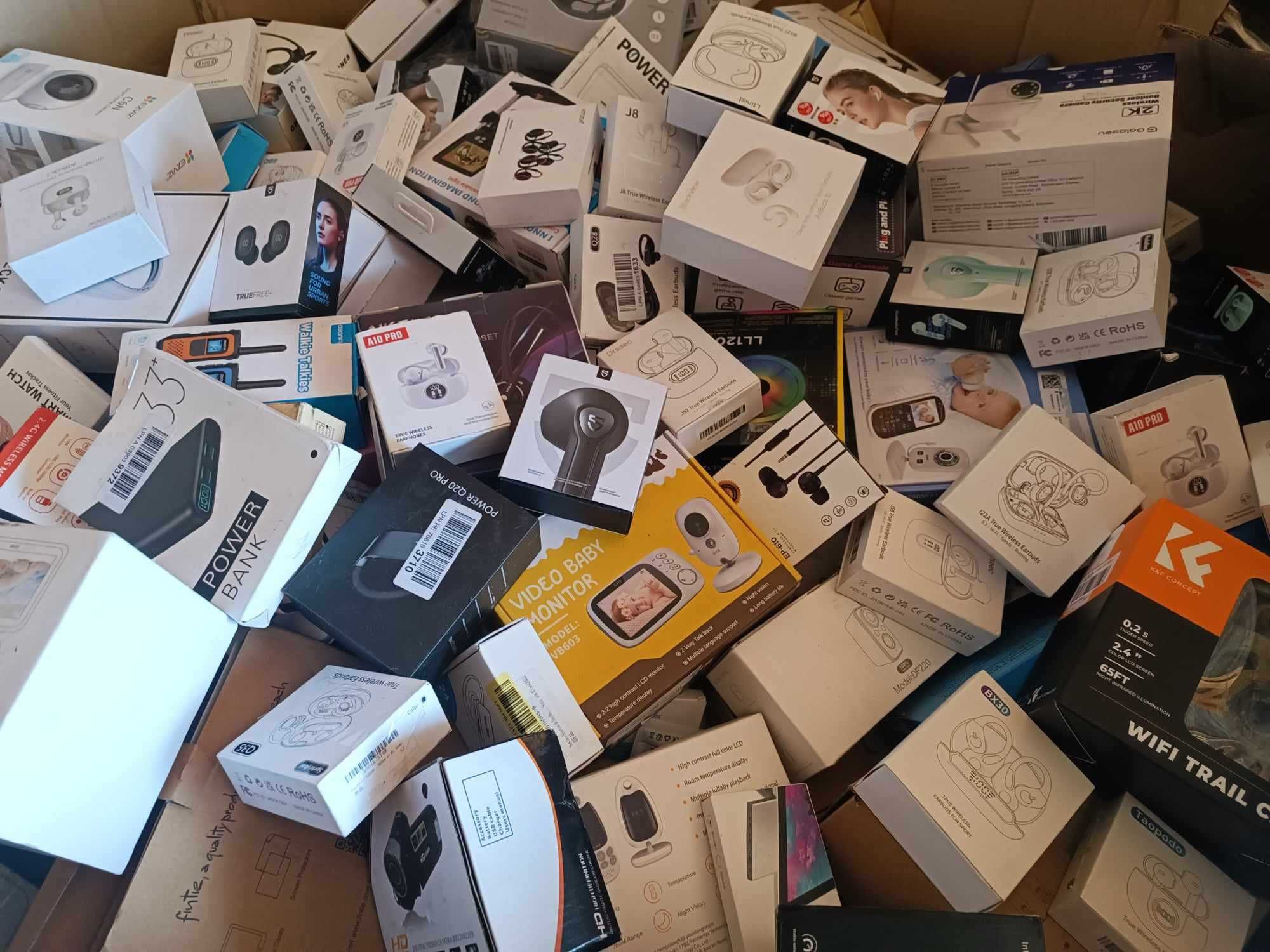 Palety Mix Elektronika Drobna Tematyczne Amazon Nadwyżki Europejskie