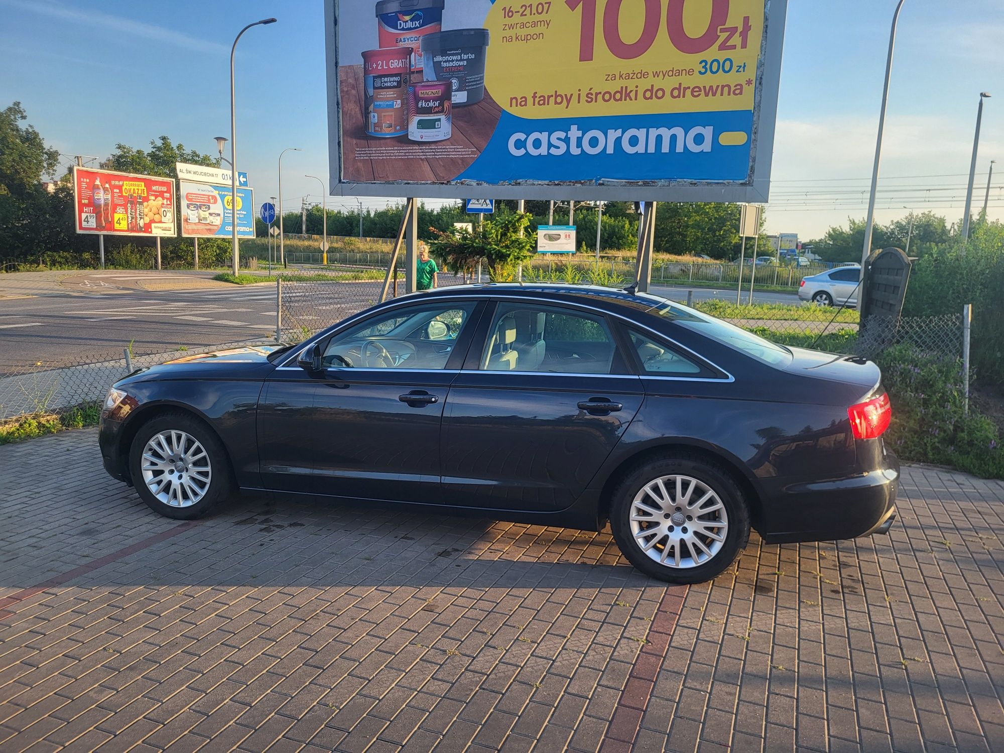 Audi A6 C7 2.0TDI 177KM sedan automat 2012r.  OKAZJA