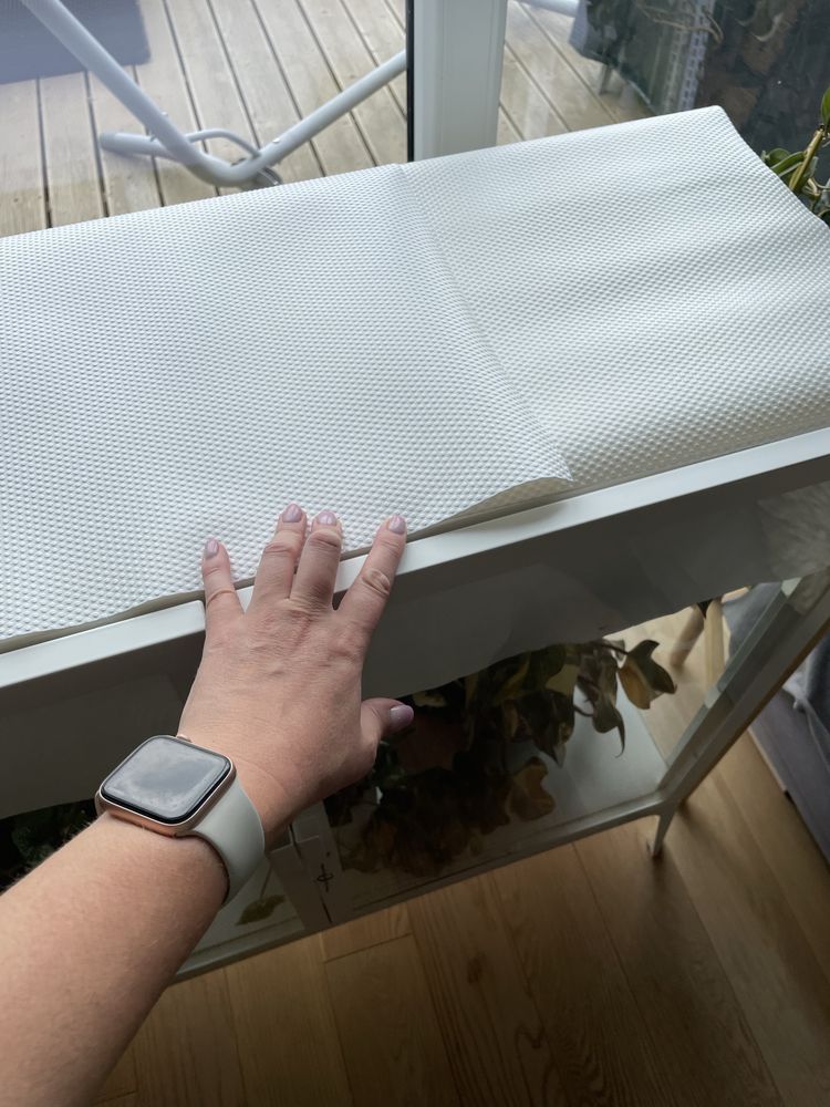 Witrynka IKEA Milsbo niska biała