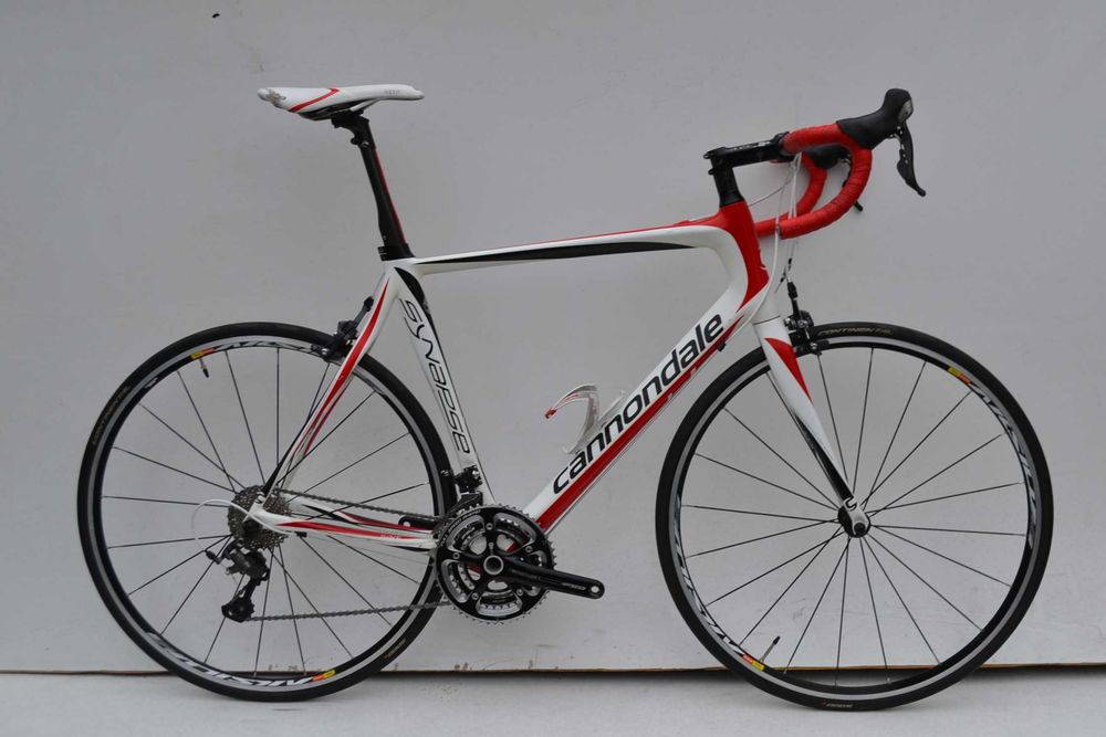 Kolarka Cannondale synapse 3x10 ultegra, mavic, carbon rama 58,polecam