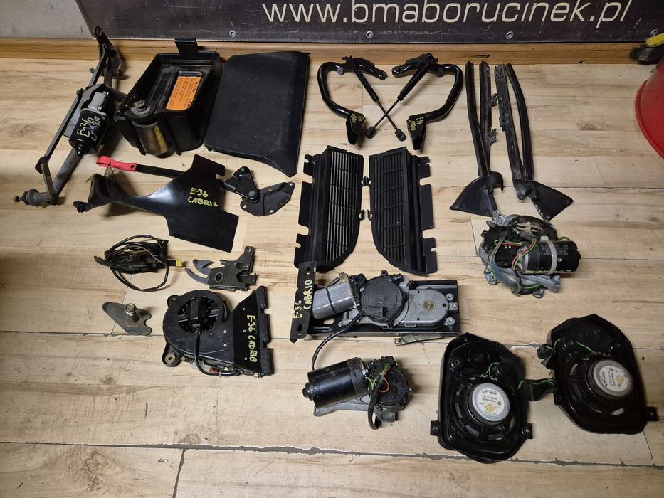 BMW E36 CABRIO Silnik Napęd Dachu Elektrycznego Składanego 8.353576