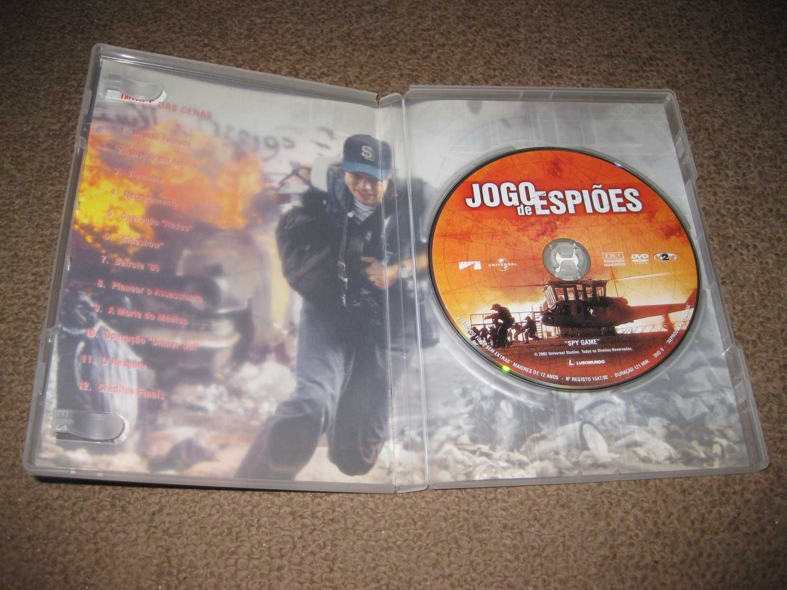 DVD "Jogo de Espiões" com Brad Pitt