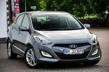 Hyundai I30 1.6 CRDI 128KM * Półskóra KeyLess Go LED Parktronik Tempomat * PIĘKNY