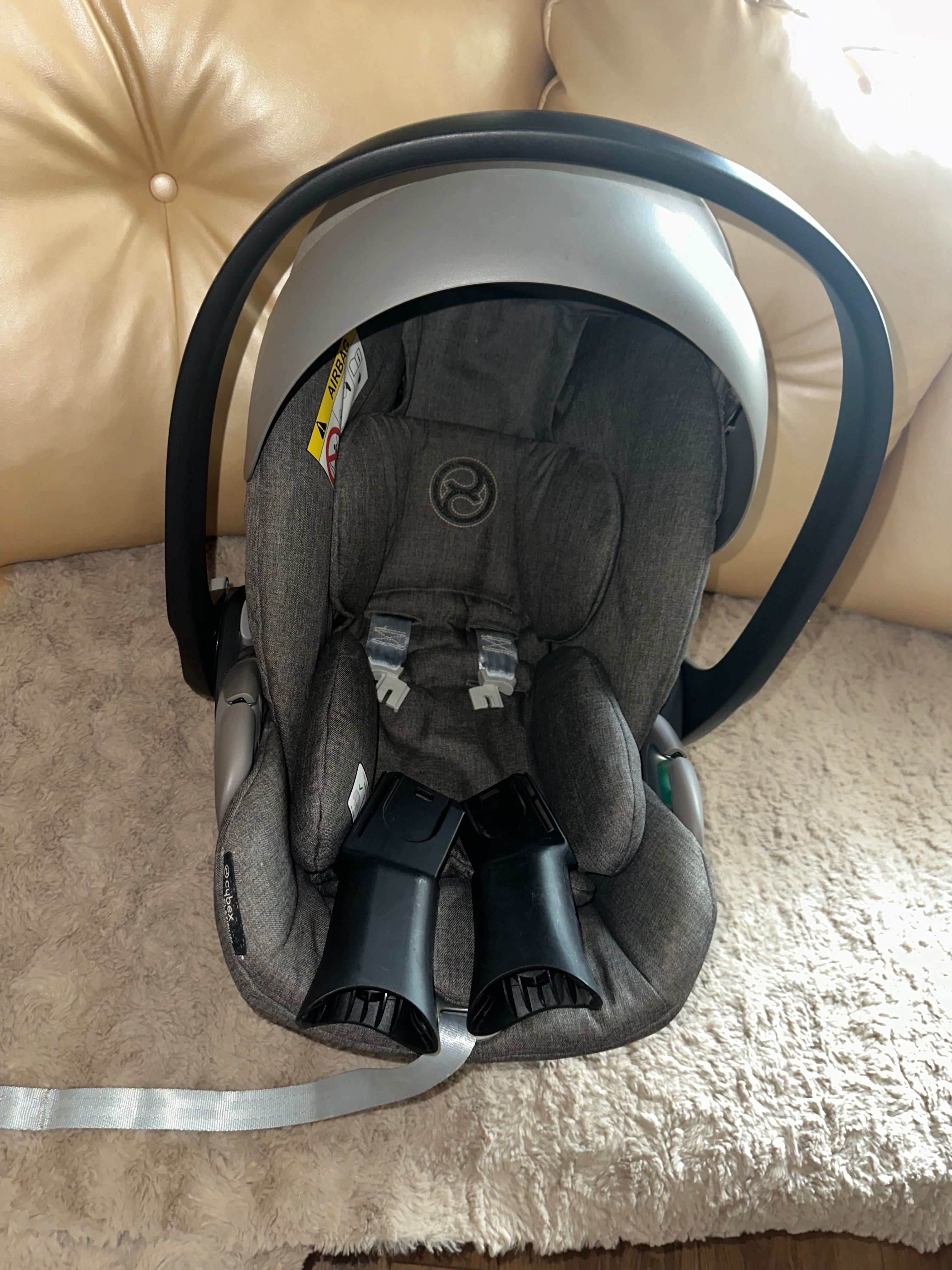 Автокрісло cybex cloud z i-size soho grey / plus