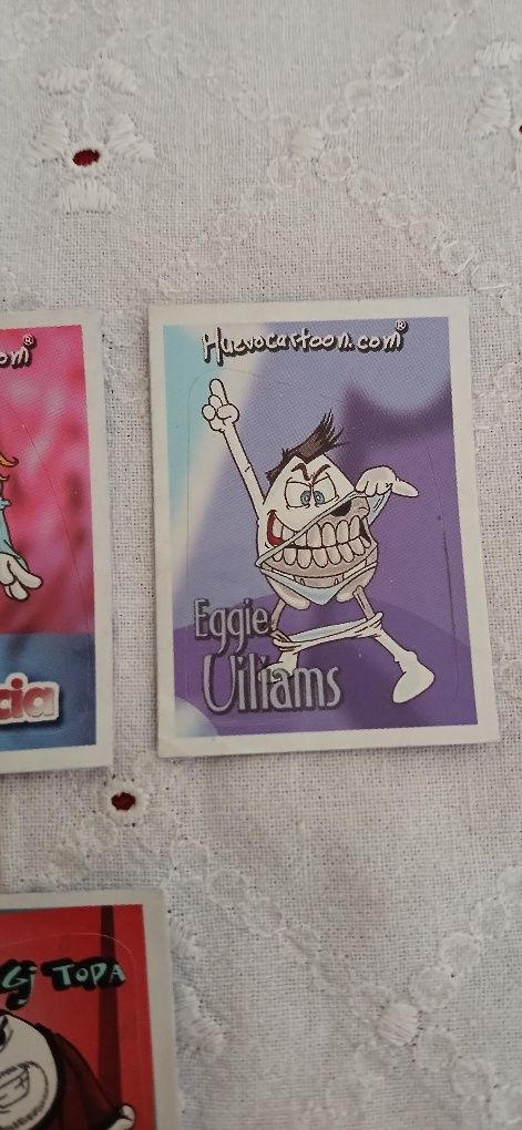 Cromos ovos Doritos, da Matutano