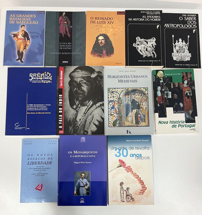Livros história - preço do lote