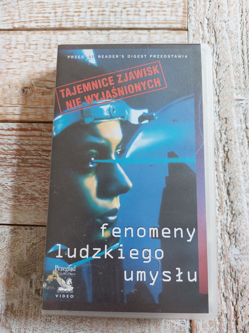 Frnomeny ludzkiego umysłu. Kaseta vhs