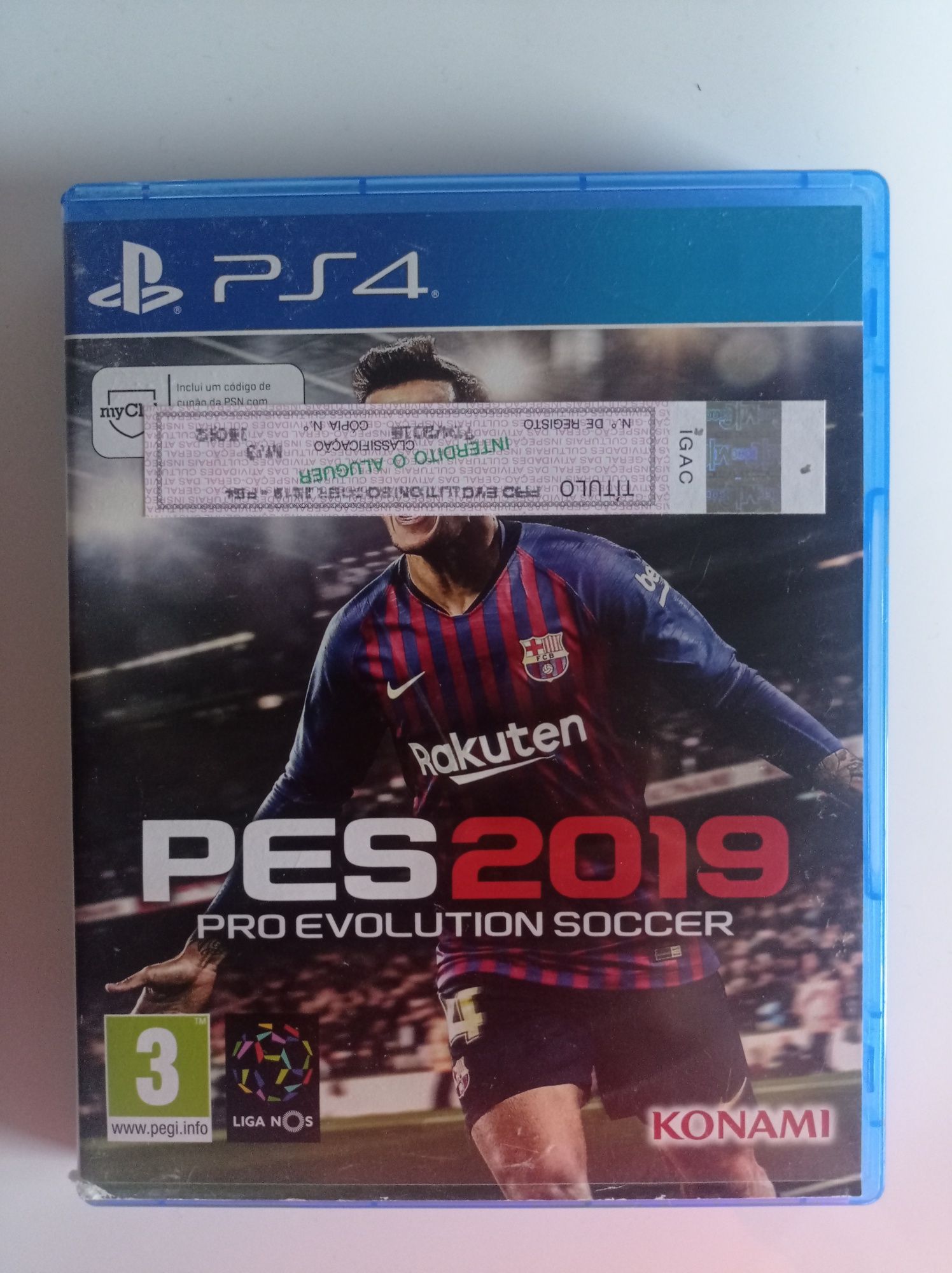 Vendo jogo pes 2019