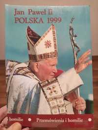 Książka Jan Paweł II POLSKA 1999, Przemówienia i homilie