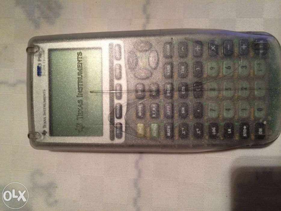 Calculadora texas instruments ti-83 plus silver edition