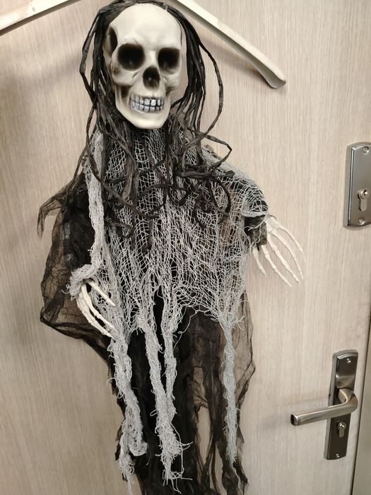 ponury żniwiarz dekoracja halooween