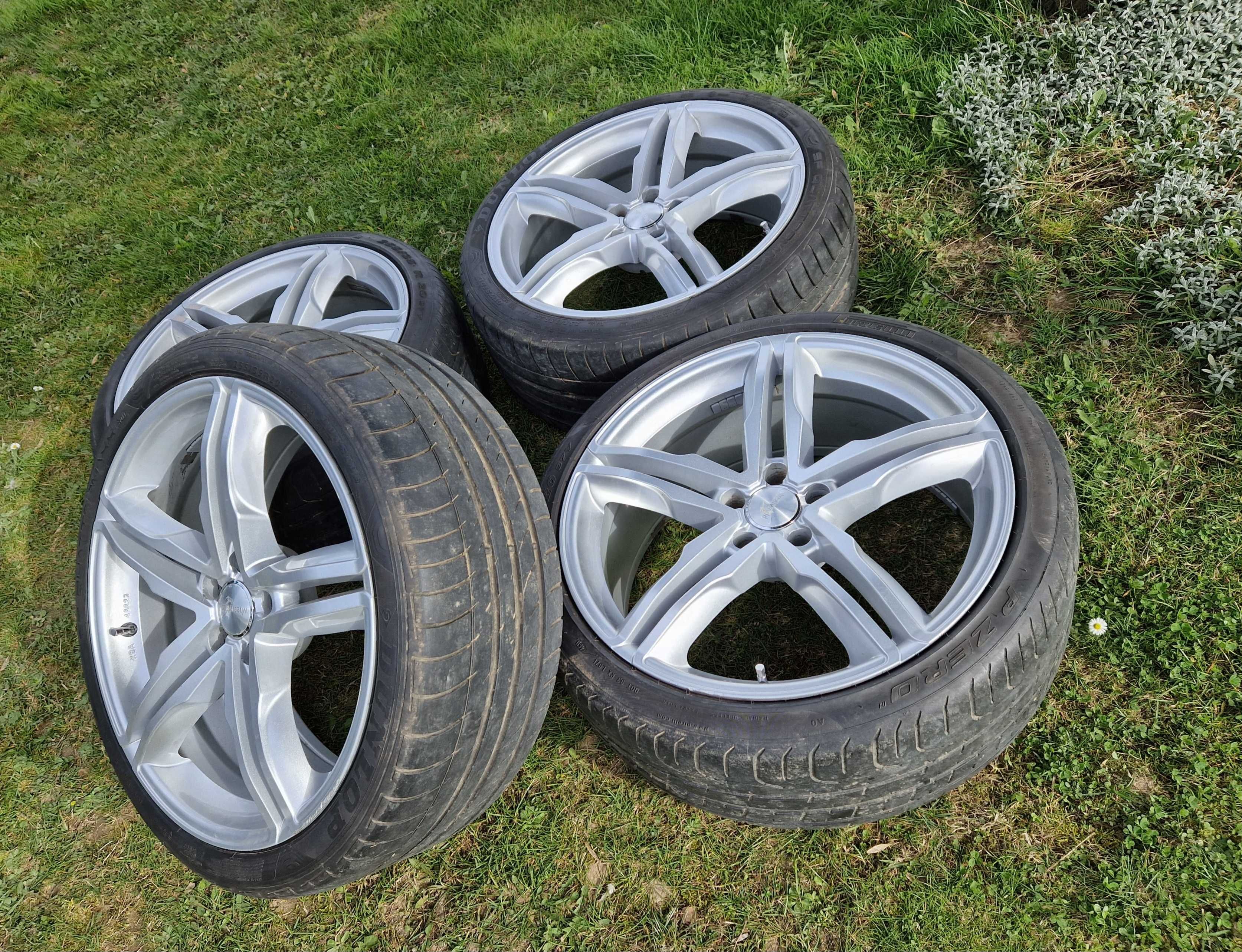 Sprzedam alufelgi 20" 5X112 WHEELWORLD(AUDI) z oponami letnimi!