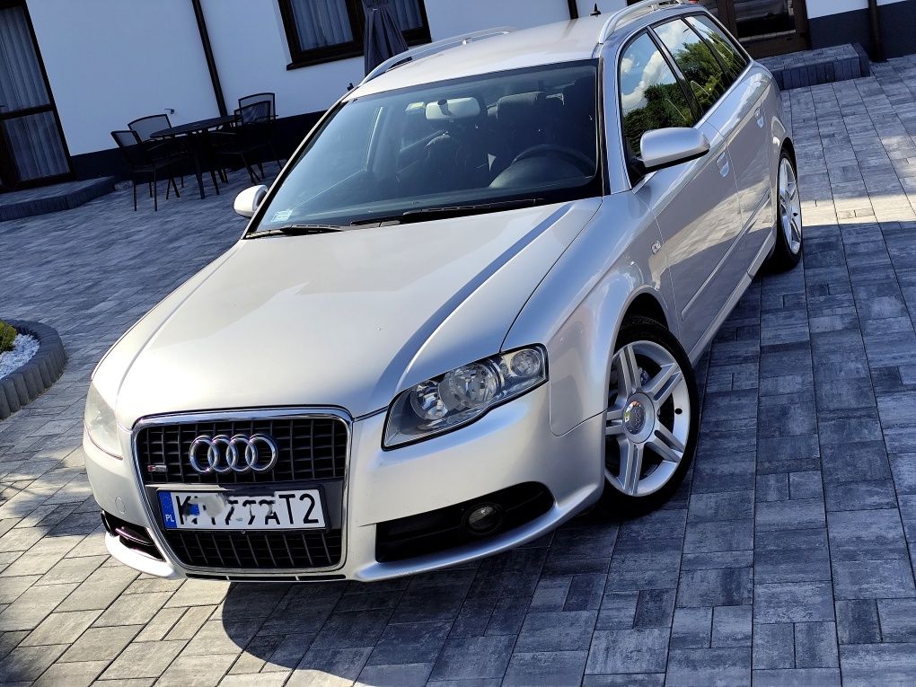 Audi a4 B7 2.0 TDi S-Line bez rdzy ładna zadbana 2007r