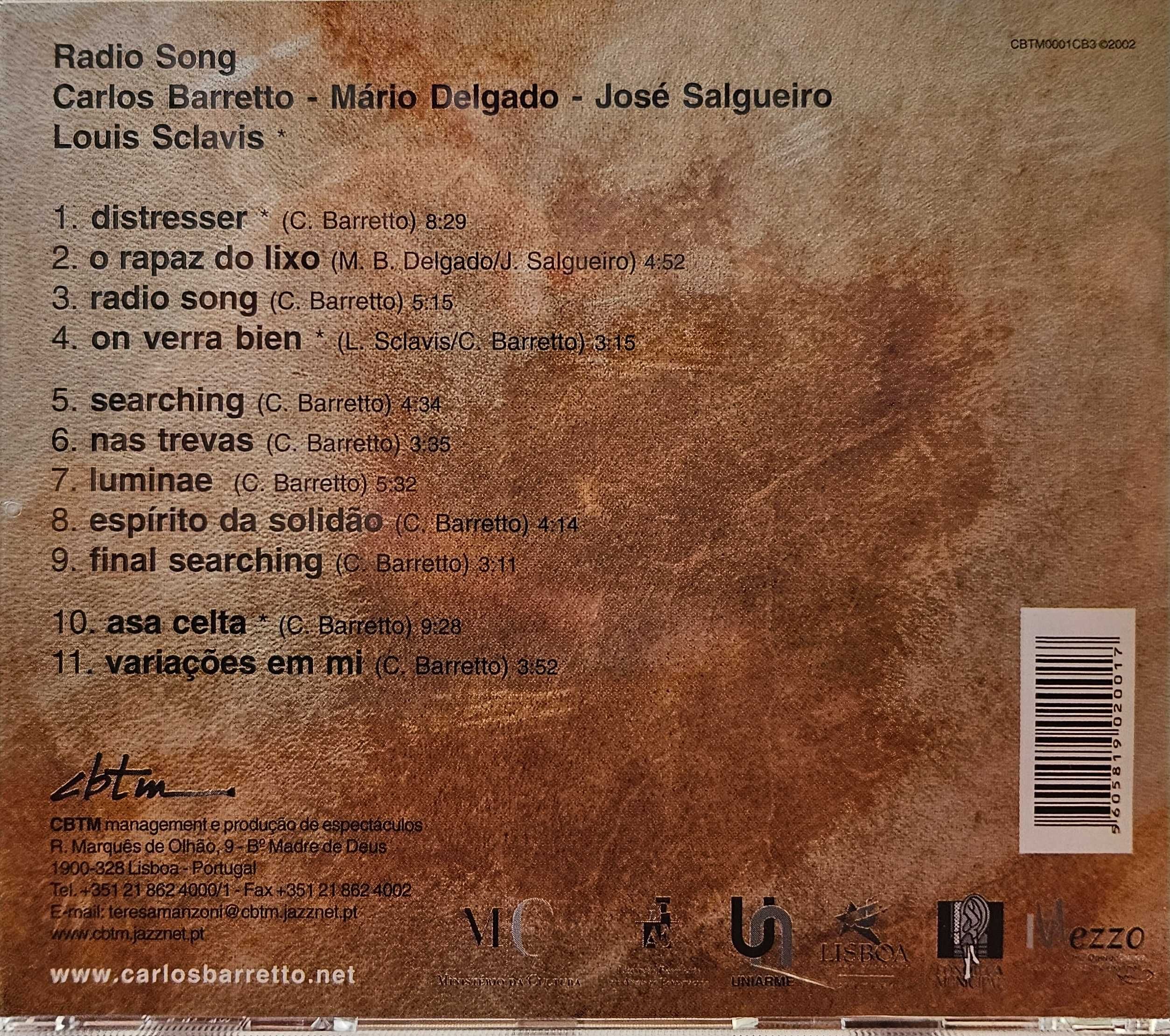 CD - Carlos Barreto Trio - Radio Song