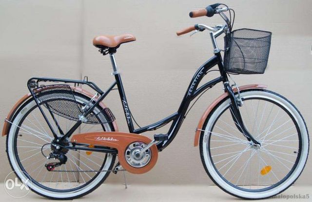 NOWY Miejski rower Damski VENETIAN Stylowy 26" przerzutki - super cena