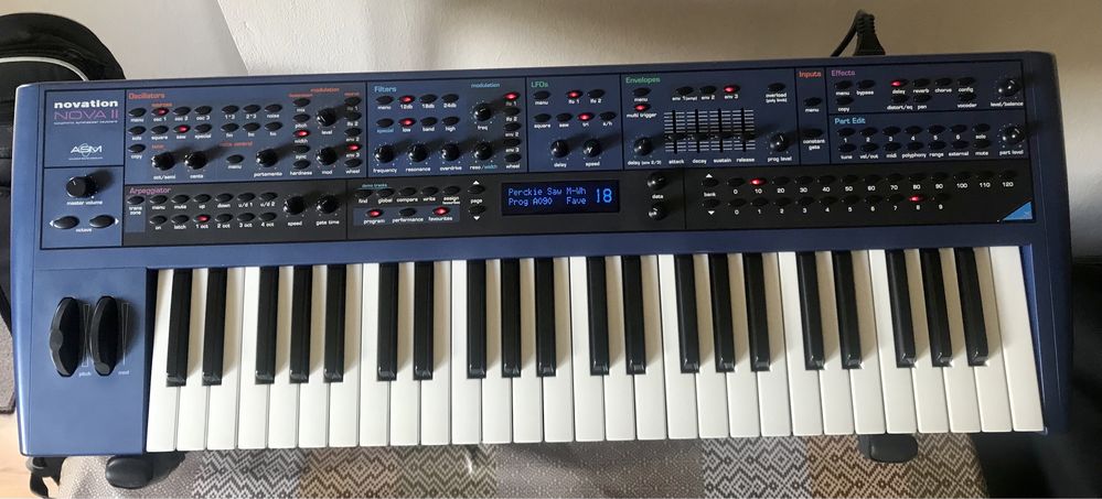 Novation Nova II (Supernova II) Virtual Analog