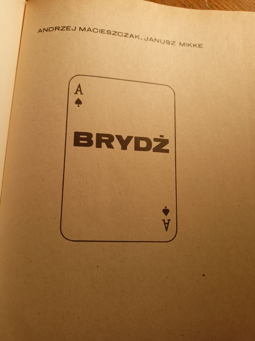 Brydż A Macieszczak, J Mikke