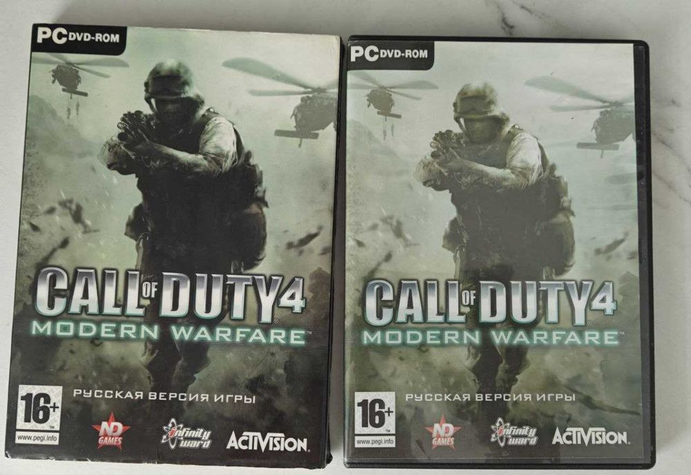 Call of Duty 4 — оригінальний диск PC