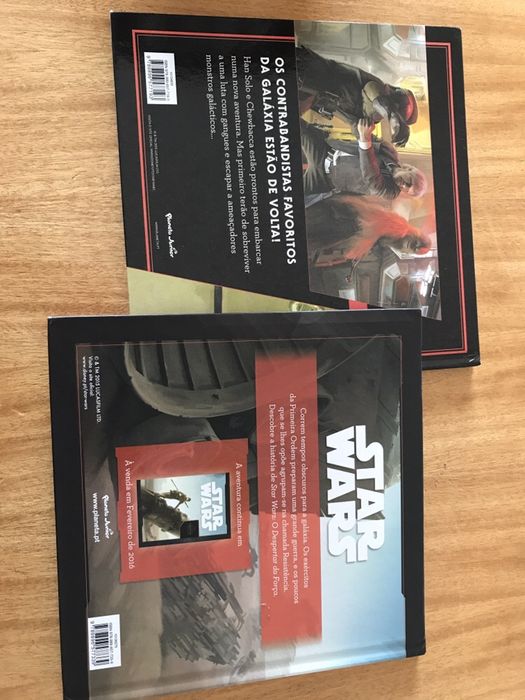 Livros Star Wars (capa dura)
