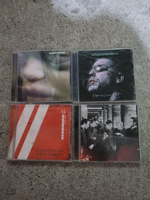 4 cds de música Rammstein