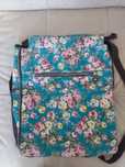 Uroczy, mocny worko - plecak komfort flowers