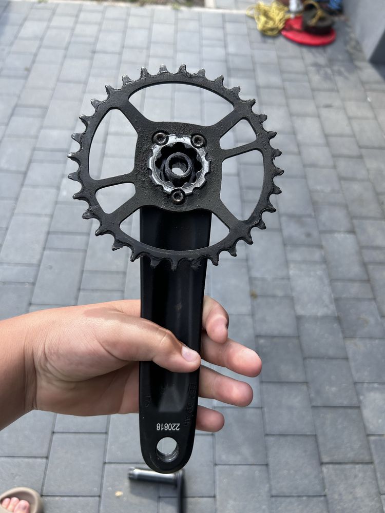 Korby z suportem sram sx dub (ns devade v1 v2 26p chromag monk)