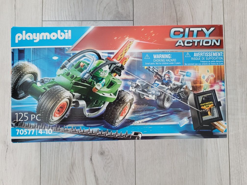 Playmobil 70577 - Pościg policyjnym gokartem- NOWE