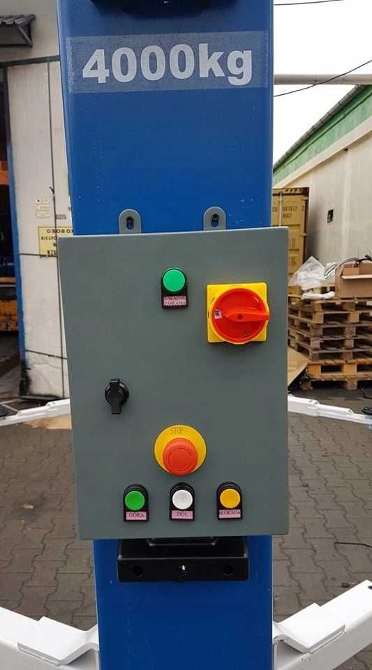 Podnośnik dwukolumnowy AUTOMAT NA RAMIE 4T 4000KG NORTEC PRO PD4000HE