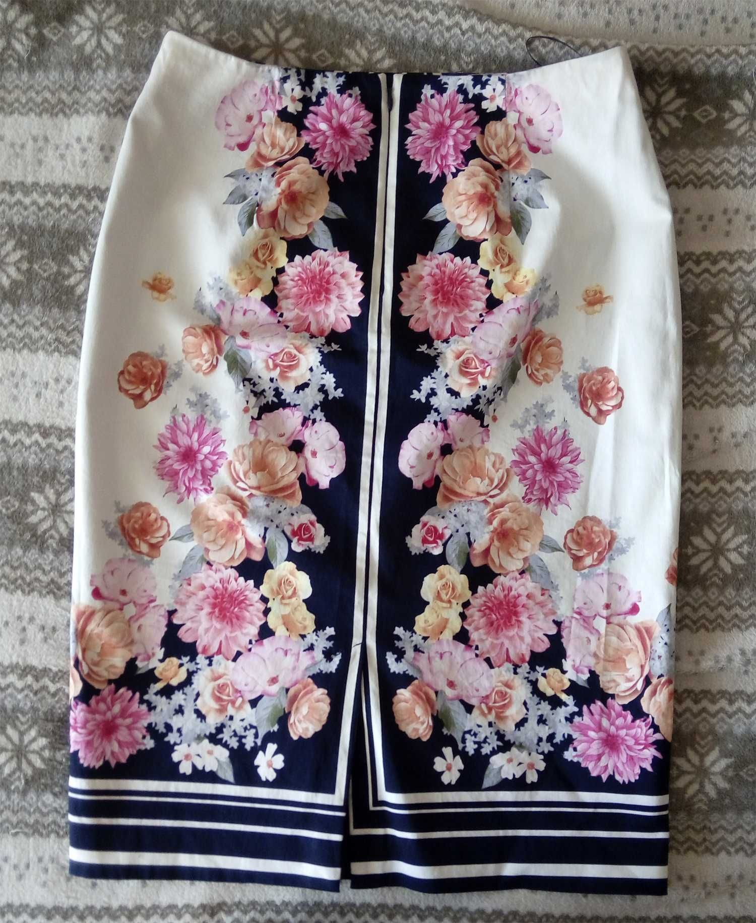 Юбка женская с цветочным принтом на подкладке Oasis