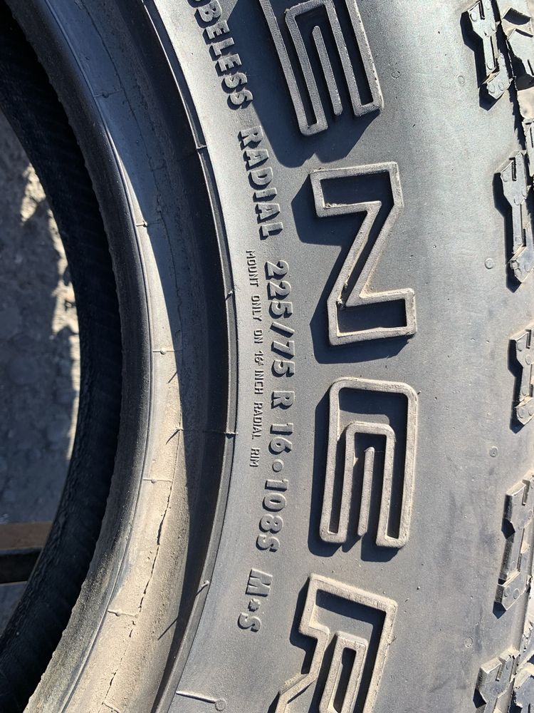 Шини 225/75 R16 General 11,5 мм 225 75 16