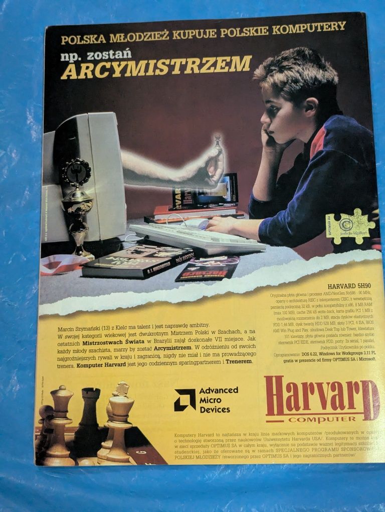 Stary Miesiecznik ,wiedza I zycie, 1996 kwiecien