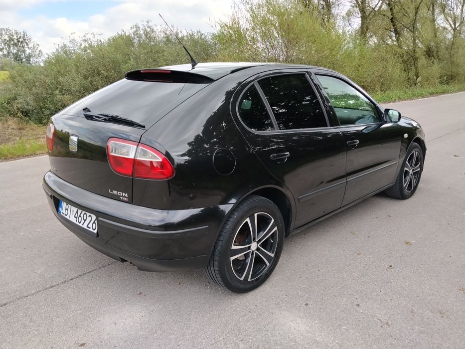 Seat Leon 1.9 TDI 2002r. 110 km Zwykła pompa Stan dobry Nowy rozrząd
