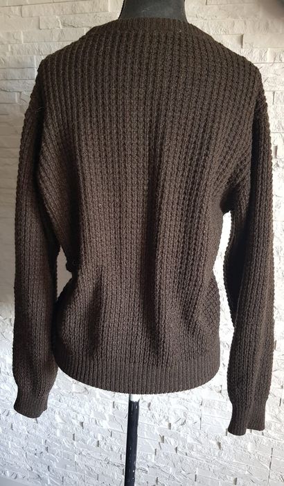 Pinewood brązowy sweter zimowy ciepły wełniany