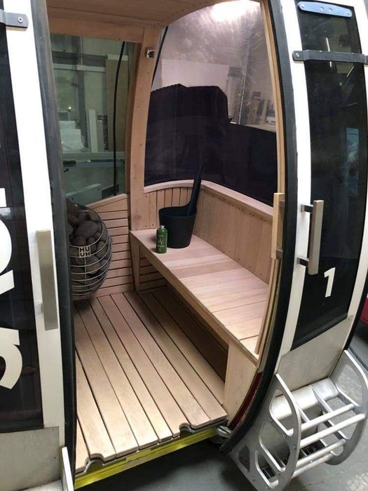 Sauna HIT rarytas fińska sucha ogrodowa z gondoli BALIA GRATIS