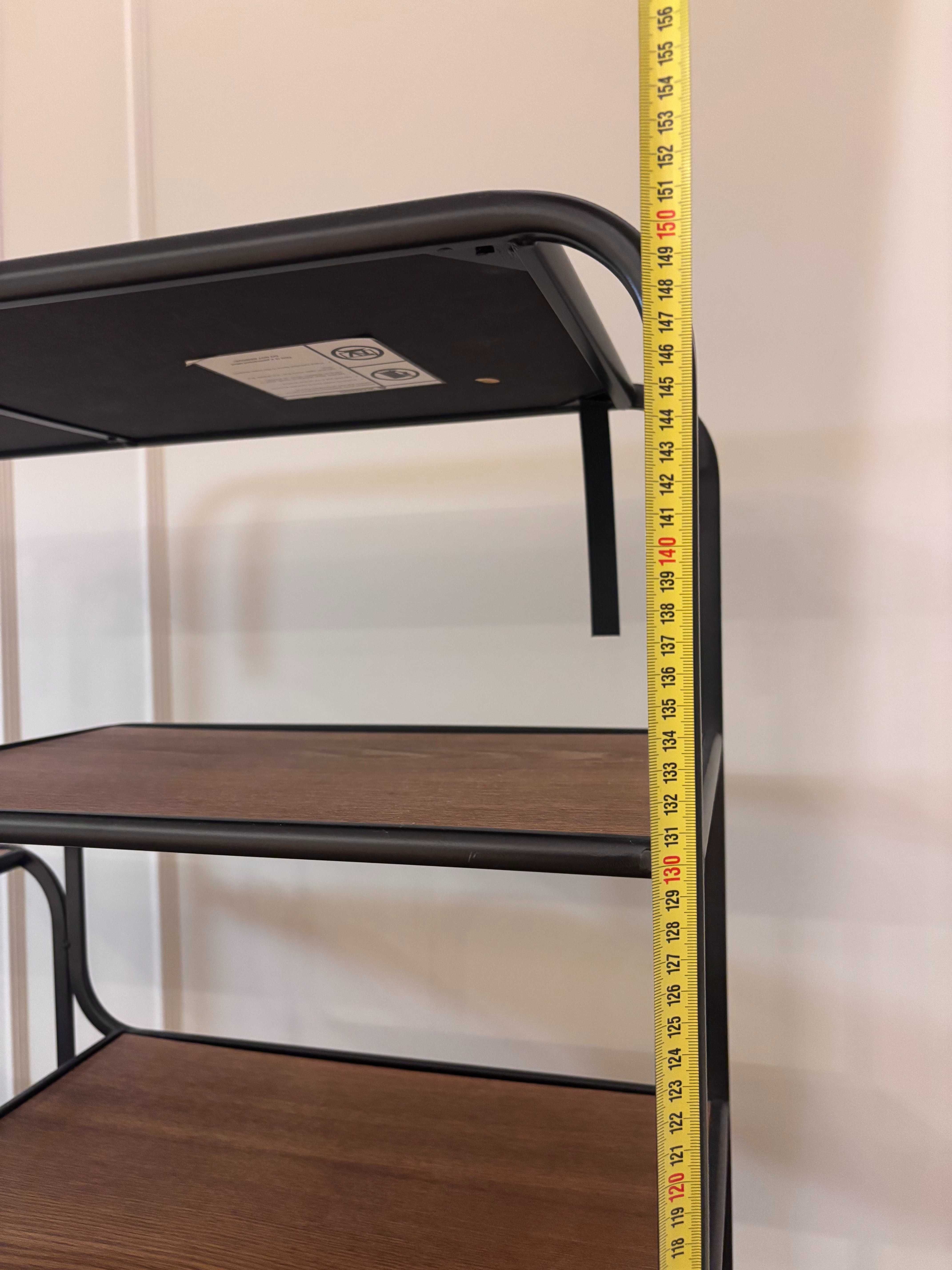Designerski regał metalowy loft | TK Maxx | idealny do salonu, biura