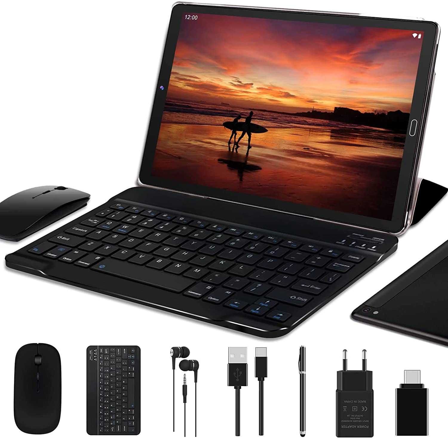 Tablet 10 Polegadas 4GB RAM OFERTAS capa rato teclado NOVO GARANTIA
